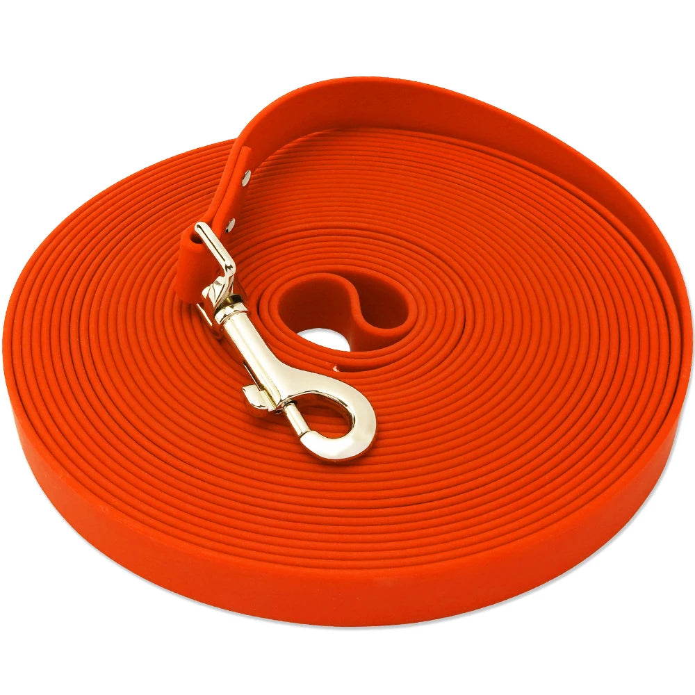 Dog Leash Long PVC Leashes 3M 5M 10M15M Easy Clean Waterproof Walk Training Durable For Large Medium Small Dogs