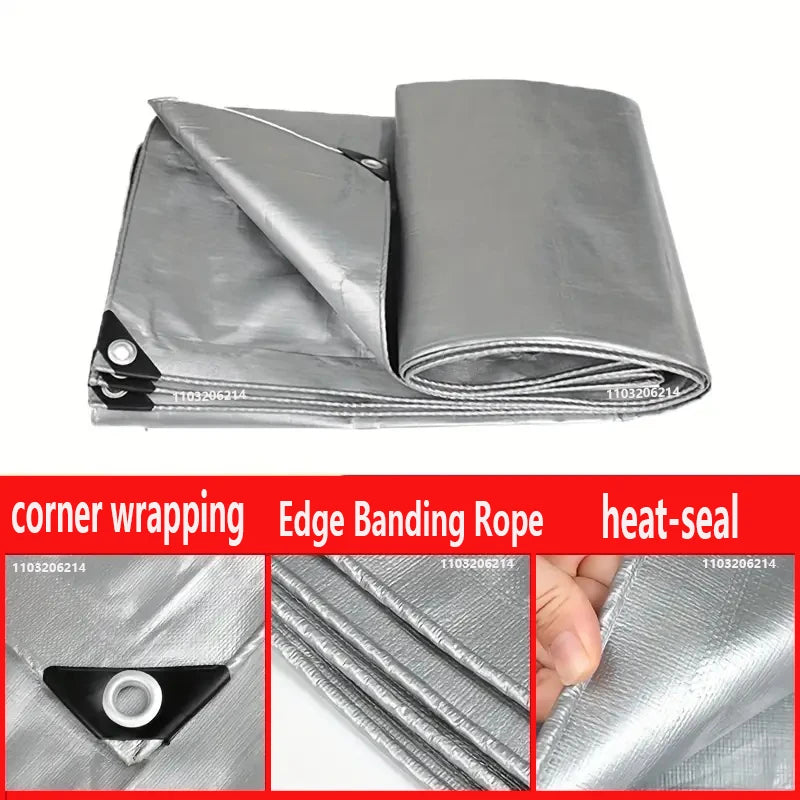 PE 0.32 mm tarpaulin rainproof cloth outdoor awning garden plant shed truck awning waterproof sunshade sail pet dog house cover