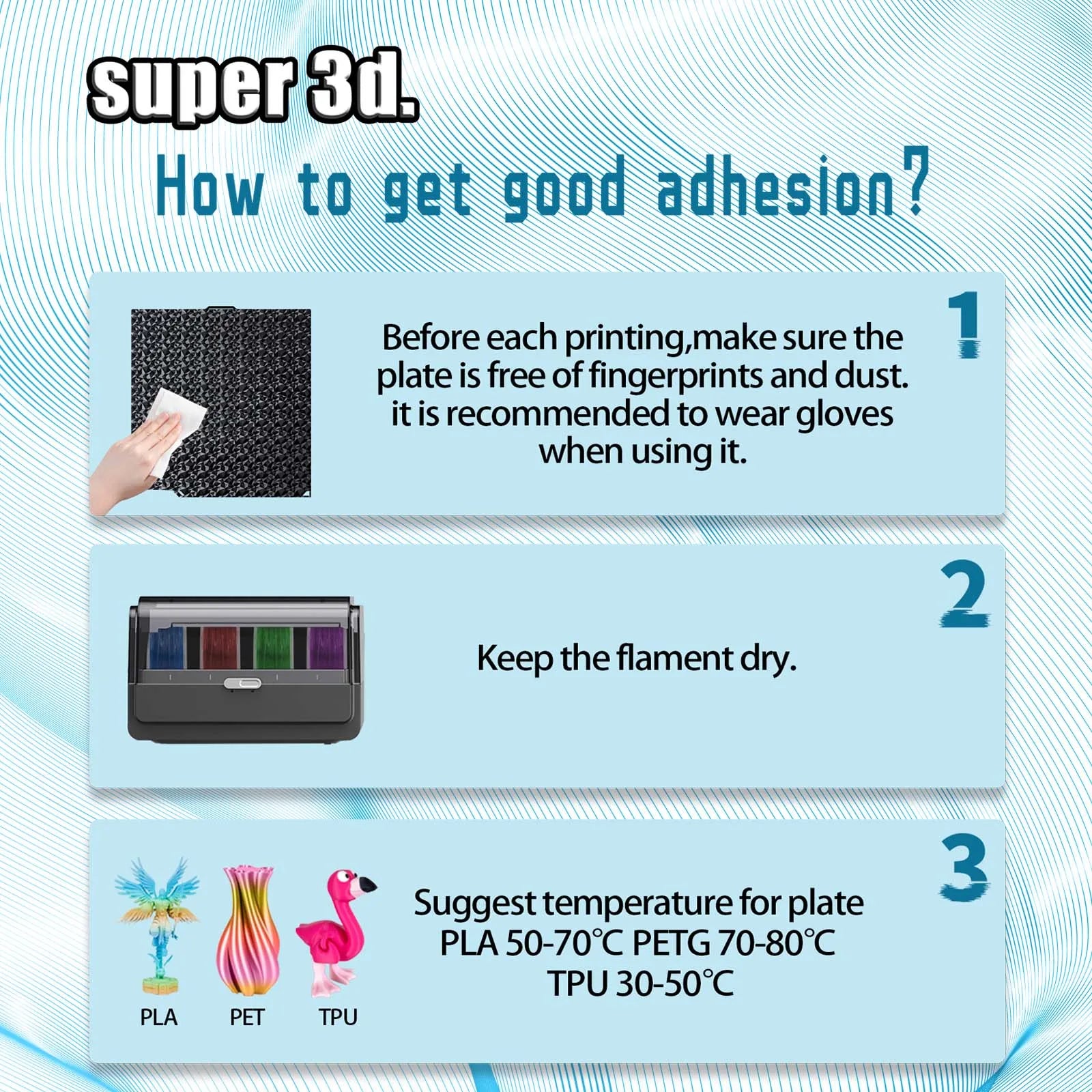 Elegoo Centauri Carbon Build Plate Smooth PEO Sheet PET Carbon Fiber Heatbed Spring Steel Sheet Plate 3D Printer Accessory Parts