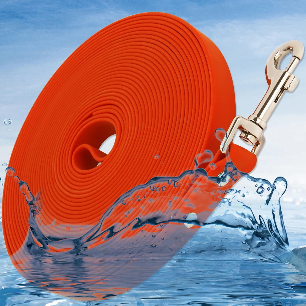 Dog Leash Long PVC Leashes 3M 5M 10M15M Easy Clean Waterproof Walk Training Durable For Large Medium Small Dogs